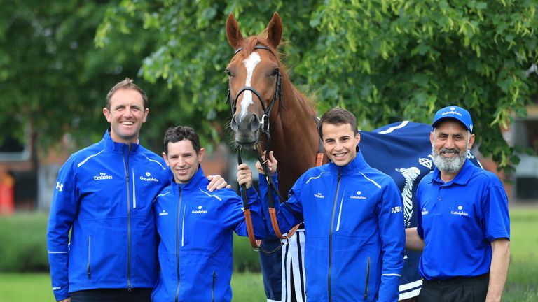 Masar delivers Derby glory for Godolphin as Saxon Warrior struggles