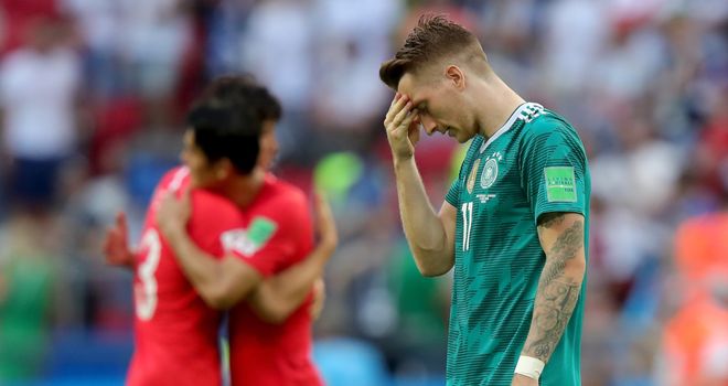 Historic Germany win leaves South Korea coach feeling 'empty'