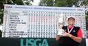 Davies storms to US Senior Open title