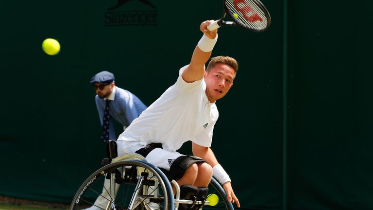 Hewett feels his win on Thursday shows that his hard work is paying off (picture courtesy of Anna Vasalaki)