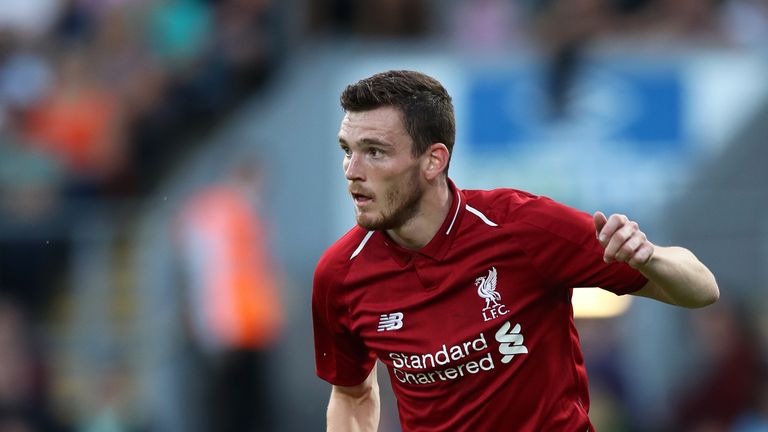   Andy Robertson of Liverpool is on his side to mount a serious challenge in the Premier League 
