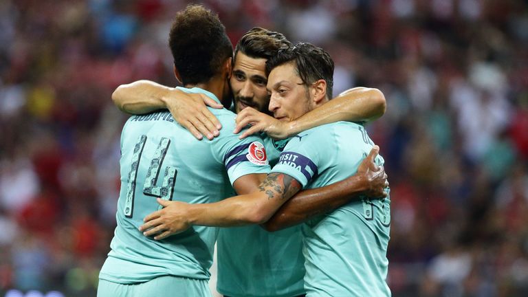Arsenal ran out comfortable winners