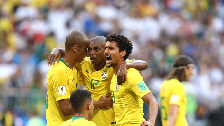   Fernandinho, who faced Mexico in the round of 16, will start in Brazil 