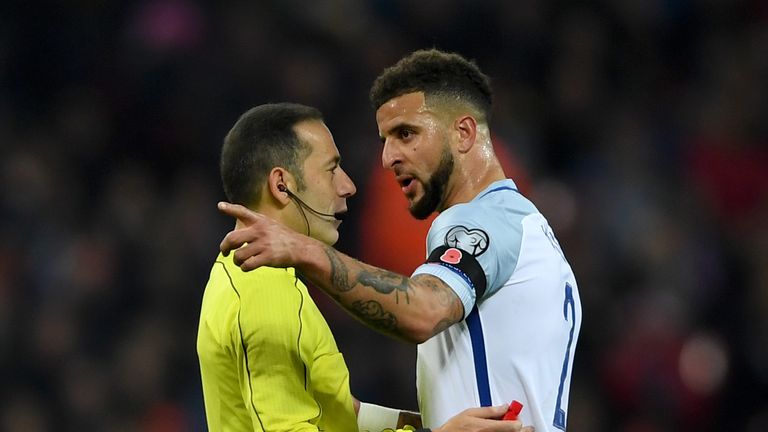 Kyle Walker has moved to centre-back under Southgate