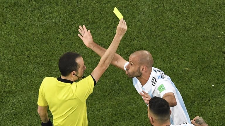 There was controversy when Cakir refereed Nigeria's defeat to Argentina