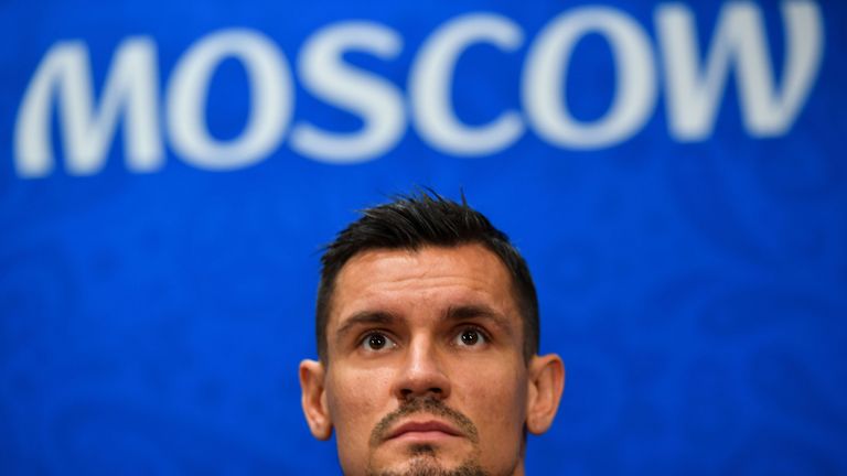 Dejan Lovren plays for Liverpool in the Premier League