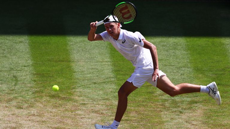 Alex de Minaur was meeting Nadal for the first time in his burgeoning career