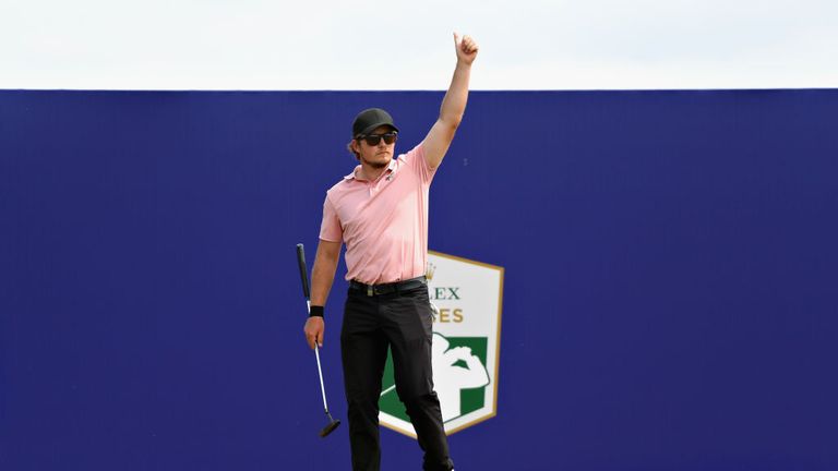 Eddie Pepperell is one of four English players in the top six at the Scottish Open