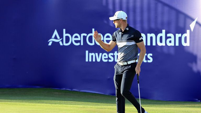 Jen Dantorp leads the Scottish Open