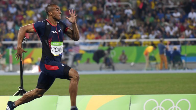 Jimmy Vicault is the star name in the 100m having mixed it with Usain Bolt in the Olympics