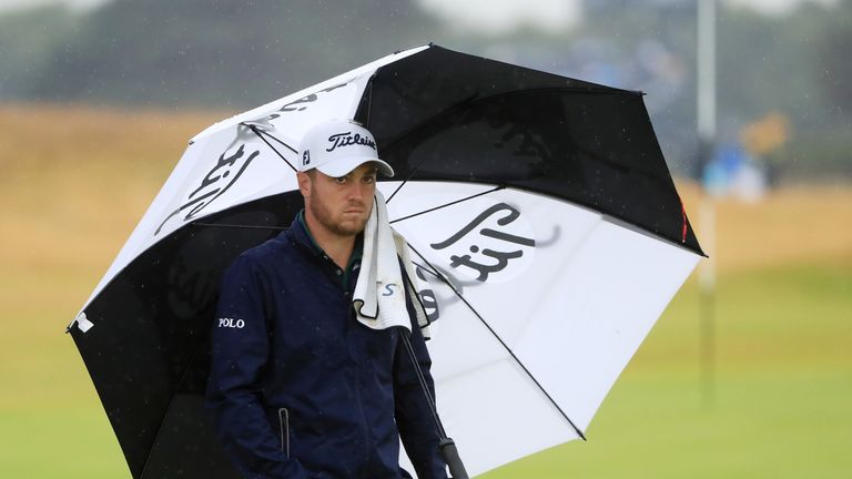 Justin Thomas plummeted down the leaderboard after three straight double bogeys