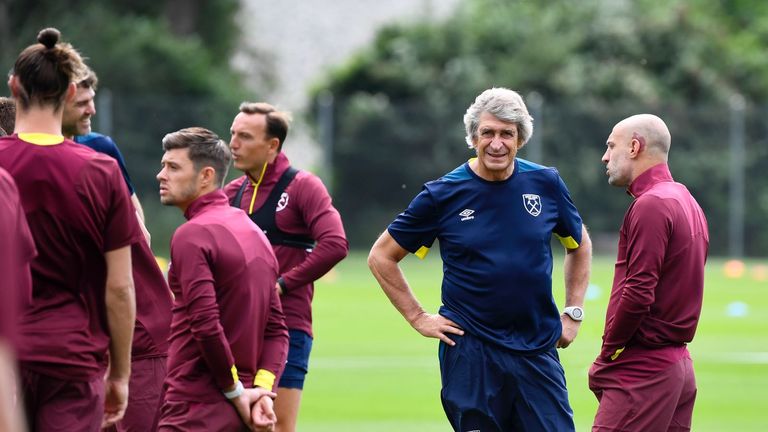 Manuel Pellegrini's first game at the London Stadium as West Ham manager will be against Bournemouth on August 18