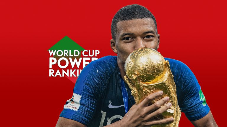 Power Rankings winner Kylian Mbappe won Young Player of the Tournament