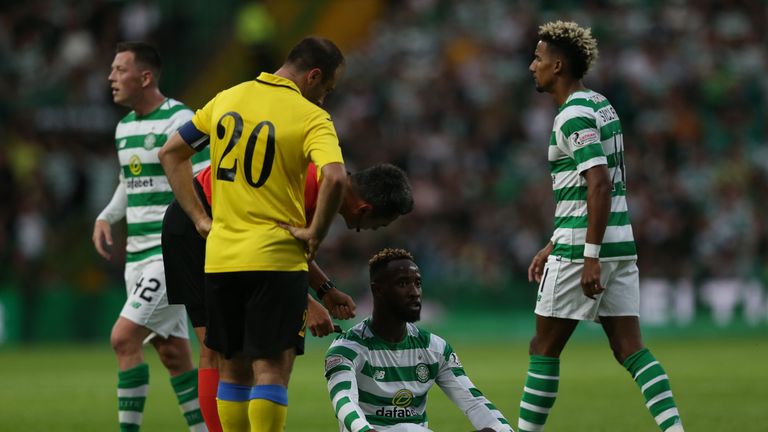 Celtic hopeful Moussa Dembele's leg injury is not serious