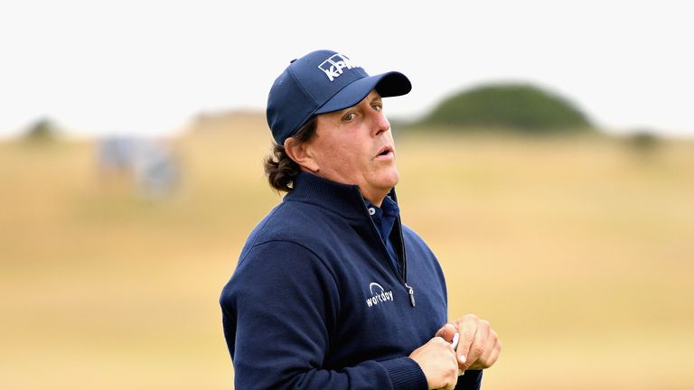 Phil Mickelson was disappointed to fire a level-par 70