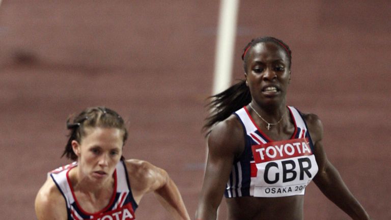 Marilyn Okoro and Nicola Sanders were denied 2008 Olympic podium place after finishing fifth