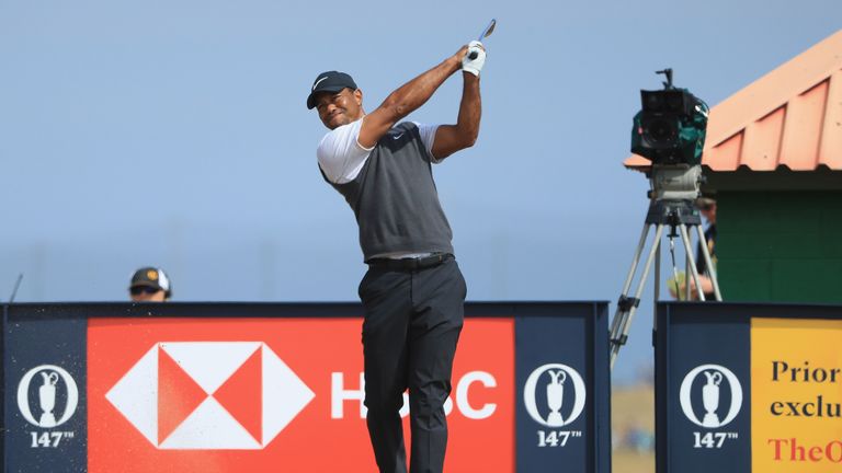 Woods will play alongside Francesco Molinari on Sunday