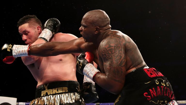 Whyte out-fought Parker at The O2