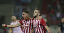 Ten-man Burnley falter in Greece