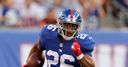 Barkley held out of Giants practice