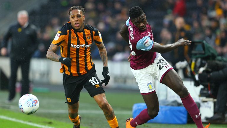 Axel Tuanzebe played five times for Aston Villa last season until injury cut his loan spell short.
