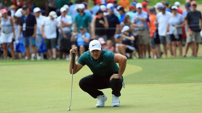 Koepka missed The Masters in April while recovering from wrist surgery