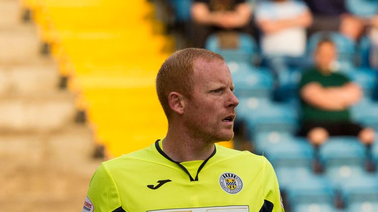 St Mirren goalkeeper Craig Samson saved a penalty at 1-1 last week against Dundee before his side went on to in 2-1