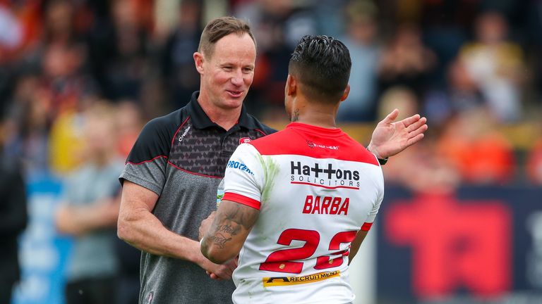 More will be known in the 'next couple of weeks' regarding Ben Barba's future
