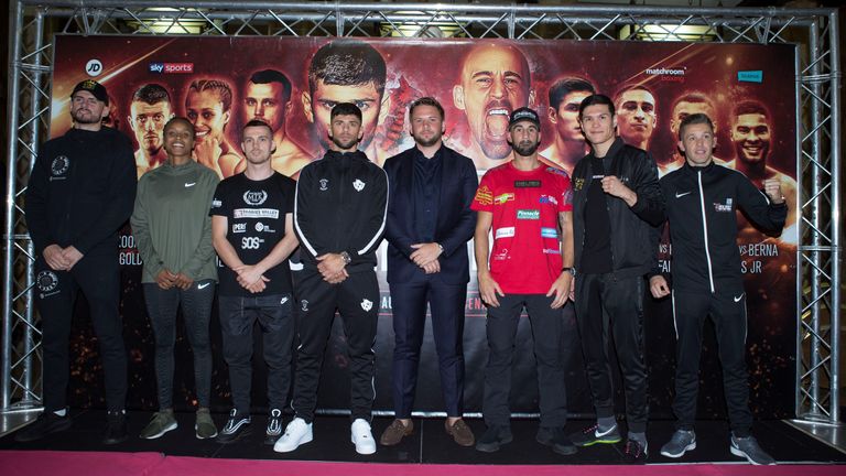 Unbeaten light-heavyweight Davies is one of the Welsh prospects in action