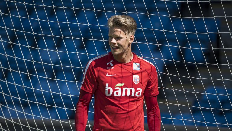 Aston Villa have signed Orjan Nyland from FC Ingolstadt