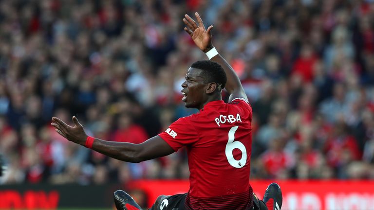 Paul Pogba is reportedly unhappy at United after Mourinho's comments