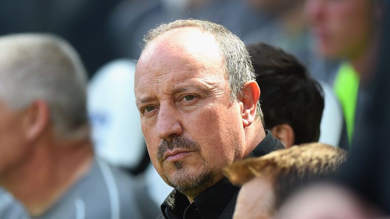 Newcastle boss Rafa Benitez is unhappy with the club's transfer business