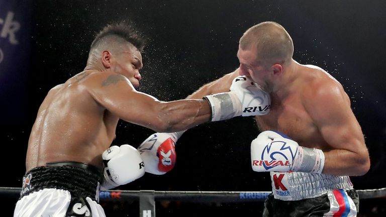 Kovalev (right) has now lost three of his last five fights