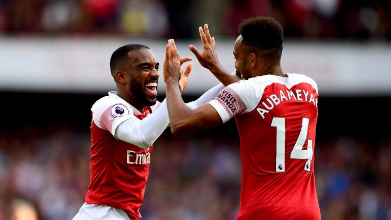 Pierre-Emerick Aubameyang and Alexandre Lacazette have the makings of an important partnership for Arsenal
