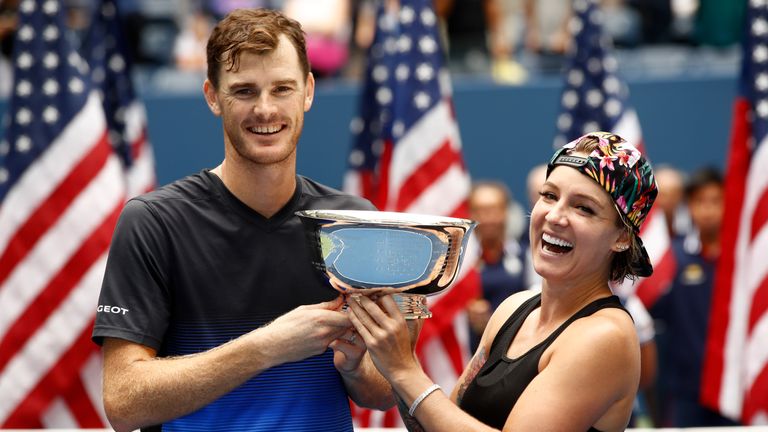 Jamie Murray celebrates sixth Grand Slam doubles title at US Open