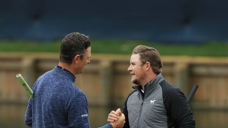 Pepperell played alongside Justin Rose in the final round