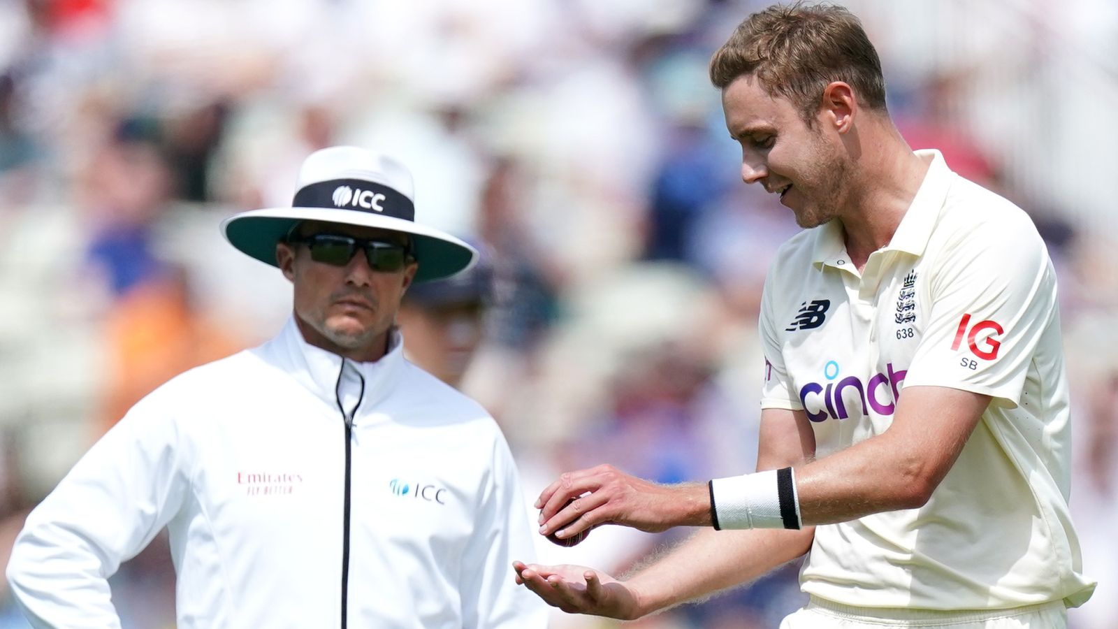 England less than impressed by decision that Devon Conway edge off Stuart Broad did not carry - England less than impressed by decision that Devon Conway edge off Stuart Broad did not carry