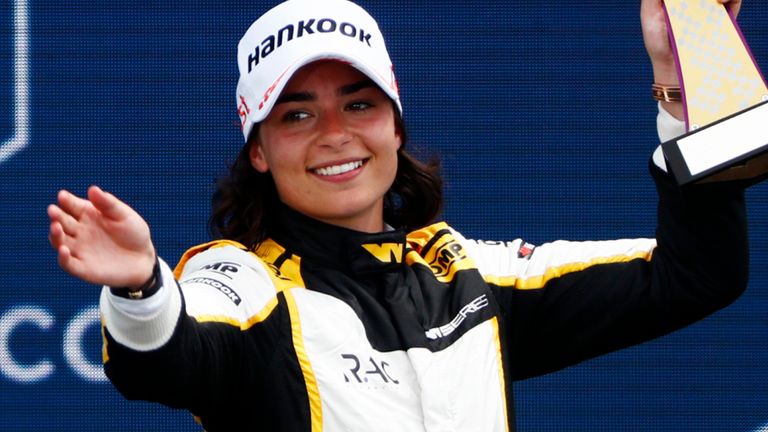 Jamie Chadwick holds a commanding lead in W Series ahead of the British GP