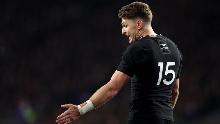 Beauden Barrett's late sin-binning for cynical play proceeded England's dramatic late comeback 