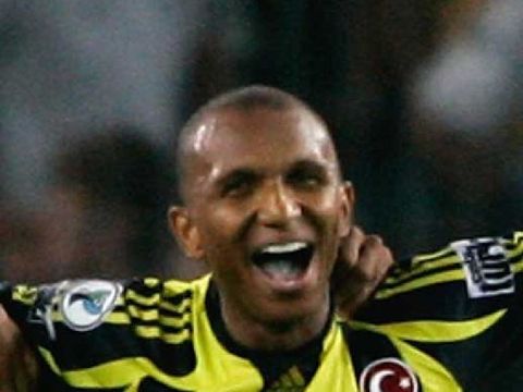 Image of Celebration: Fenerbahce celebrate goal