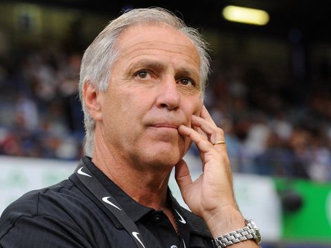 Image of Rene Girard: His Montpellier side crashed to defeat at Gazelec Ajaccio