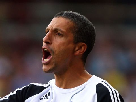 Image of Hughton: Linked with striker