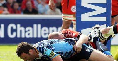 Jamie Roberts scored one of Cardiff's three tries
