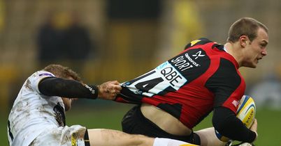 Short story: winger was among Saracens' five try scorers