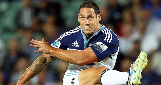 McAlister: kicked all the points for Blues in Dunedin