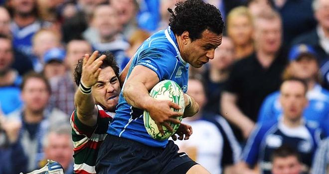 Isa Nacewa: scored try and kicked 15 points for Leinster