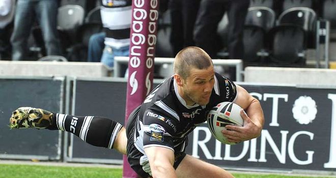 Yeaman: bagged a brace of tries in win over Wolves