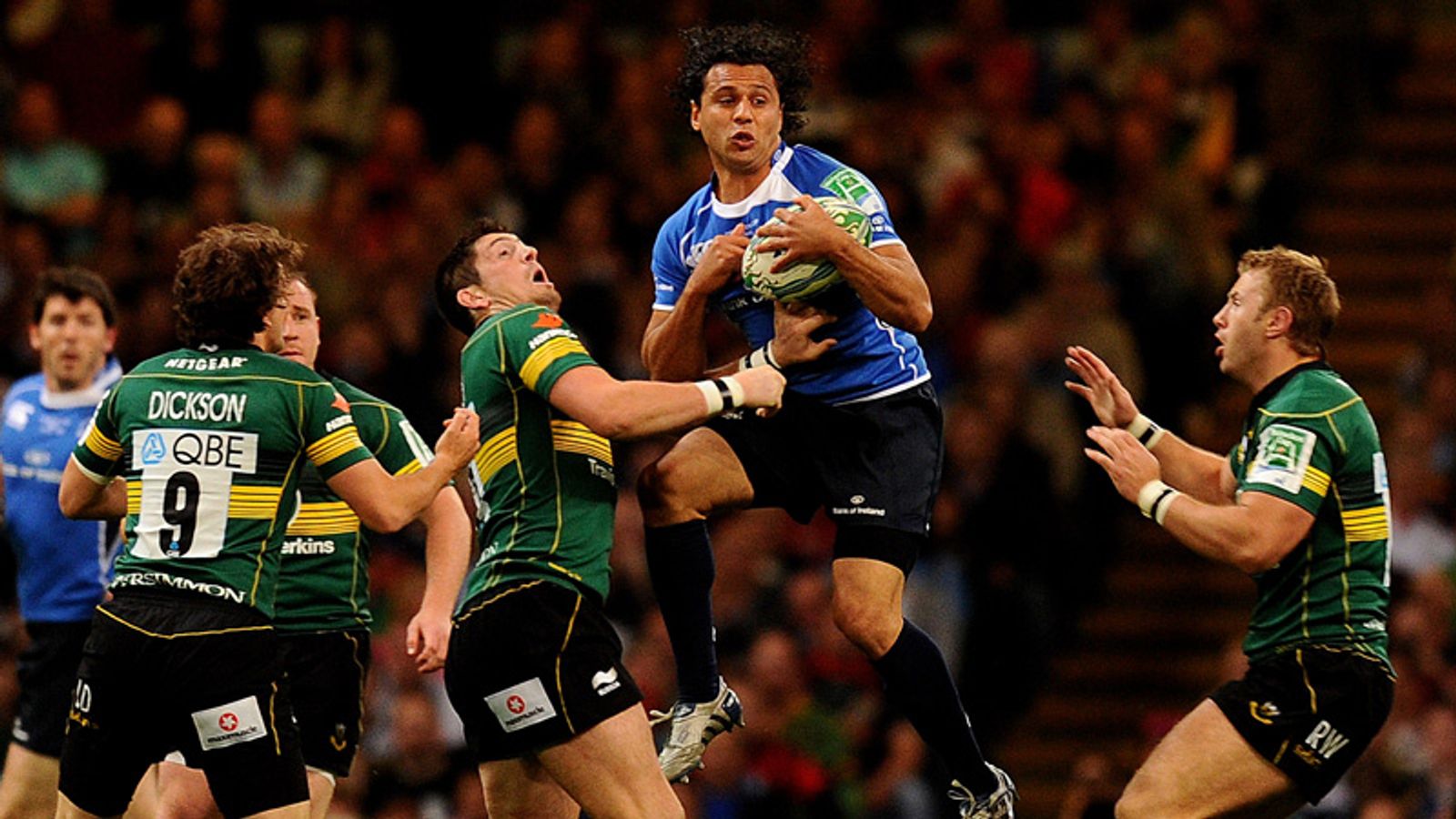 Maillot De Rugby Aironi (Italie) Saison 2011/2012 - Adidas Taille M - Occasion