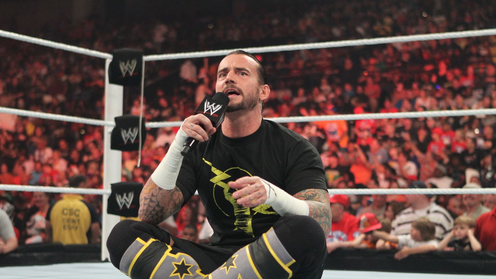 Cm Punk Suspended Wwe News Sky Sports