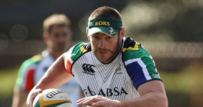 Rossouw: Dismissed suggestions that the Springboks are a second-string side